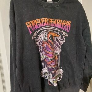 No Boundaries Charcoal Sweatshirt